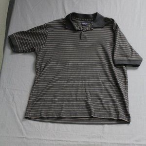 Arrow Navy Grey Men's Polo Medium